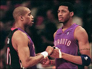 Vince Carter And Tracy McGrady (Toronto Raptors) Photo By NbacardDOTnet ...